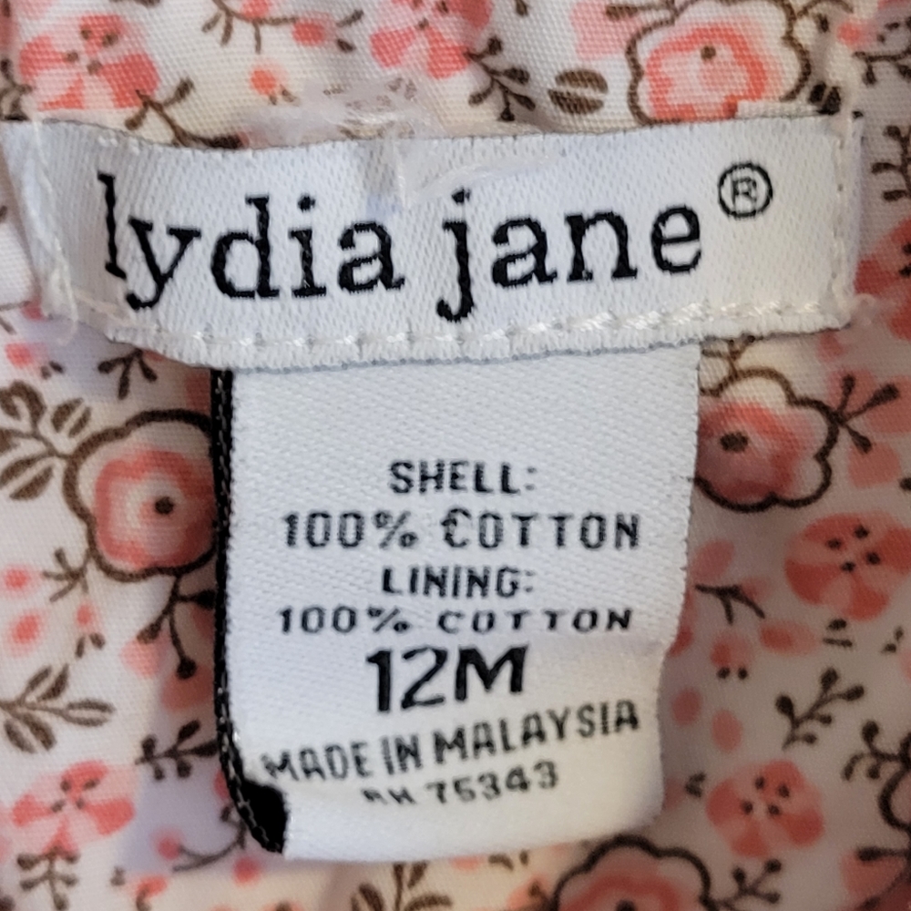Girls Lydia Jane Western Floral Dress, 12M - Picture 2 of 5